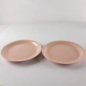 Homer Laughlin Jubilee Salad Plates Shell Pink